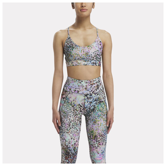 Reebok Γυναικείο μπουστάκι Lux Strappy Bra-Mod Saf Reebok Γυναικείο μπουστάκι Lux Strappy Bra-Mod Saf